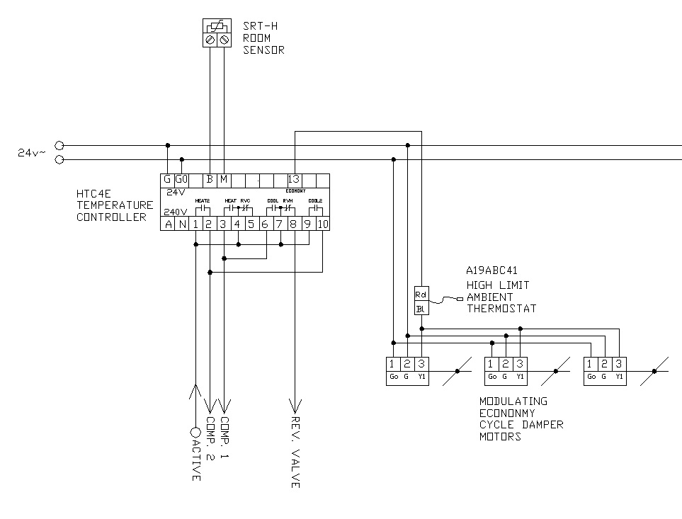 HEVAC Control Agencies Pty Ltd - ELECTRICAL CONNECTION DRAWINGS